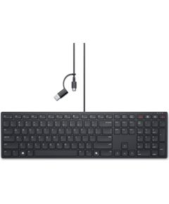 Dell Collaboration Keyboard KB525C Keyboard Wired Estonian (QWERTY) Black USB-C