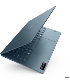 Lenovo Yoga Slim 7 14AKP10 Tidal Teal 14 " OLED WUXGA 1920 x 1200 pixels Glossy AMD Ryzen AI 5 340 16 GB Soldered LPDDR5x Solid-state drive capacity 512 GB AMD Radeon 840M Graphics Windows 11 Home 802.11be Bluetooth version 5.4 Keyboard language English K