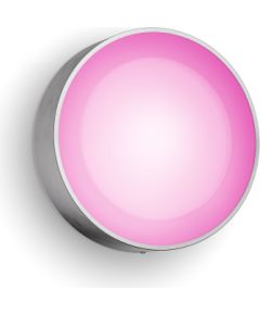 Philips Hue WCA Daylo Outdoor Wall Lantern, Inox 15 W 2000-6500 Hue White Colour Ambiance
