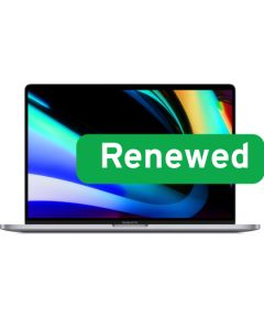 Apple RENEW Grade B MacBook Pro 16 " i9-9880H 16 GB SSD 1000 GB AMD Radeon Pro 5500M Graphics macOS Keyboard language English/Russian 12 month(s)