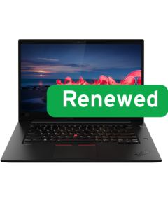 Lenovo- RENEW Grade B ThinkPad X1 Extreme Gen 3 15.6 " FHD i7-10750H 32 GB SSD 512 GB NVIDIA GeForce GTX 1650 Ti 4 GB Graphics Windows 11 Pro Keyboard language English 12 month(s)