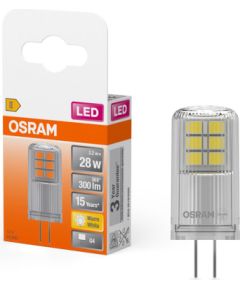 Osram LED PIN 12V Clear 28 non-dim 2.2W/827 G4 bulb Osram