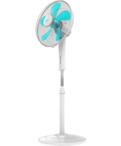 Cecotec EnergySilence 530 Power Connected Stand Fan White Diameter 40 cm Number of speeds 3 Oscillation 50 W Remote control