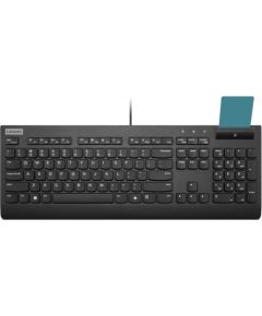 Lenovo Smartcard II Keyboard Wired Estonian Black USB-A Plunger type switch