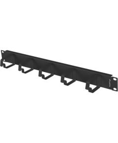 Lanberg 19" Cable Management 5 Rings, Type B, 1U AK-1701-B Black