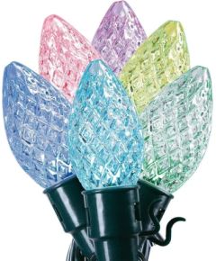 Twinkly C9 Bulbs Smart LED 40 RGB, 12.2m, Green wire|Multicolor