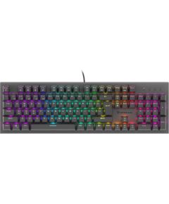 Genesis THOR 303 Black Mechanical Gaming Keyboard Wired RGB LED light US USB Type-A 1152 g Outemu Red