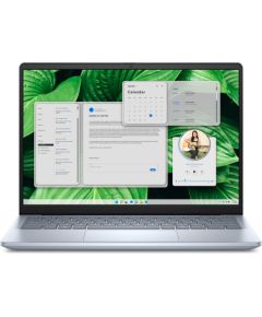 Dell Inspiron 14 5445 Ice Blue 14 " WVA FHD+ 1920 x 1200 pixels Anti-glare AMD Ryzen 5 8540U 16 GB DDR5 Solid-state drive capacity 1000 GB AMD Radeon Graphics Windows 11 Home 802.11ax Keyboard language English Keyboard backlit Warranty 36 month(s) Battery