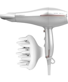 Cecotec Hair Dryer IoniCare 5300 Maxi Aura 2200 W Number of temperature settings 3 Ionic function Diffuser nozzle White