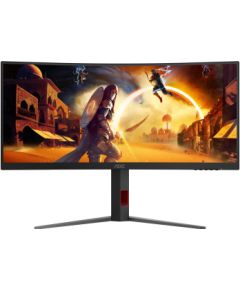 AOC CU34G4Z 34 " Fast VA WQHD 21:9 240 Hz 1 ms 3440 x 1440 pixels 450 cd/m² HDMI ports quantity 2 Black