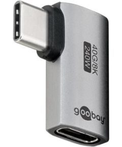 Goobay 74441 USB-C™ Adapter Horizontal 90°, USB4™ Goobay