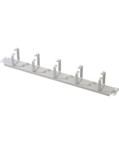 Digitus Cable Management Panel with Cable Rings for 483 mm (19") Cabinets, 1U DN-97601 Grey
