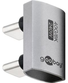 Goobay 74446 USB-C Adapter 180° U-Shape, USB4 Goobay