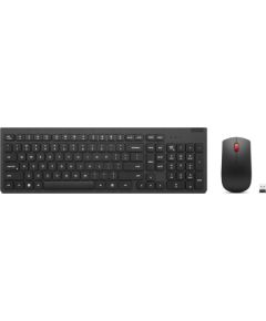Lenovo Essential Wireless Combo Keyboard and Mouse Gen2 Keyboard and Mouse Set 2.4 GHz Lithuanian Black
