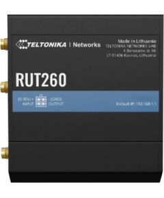 Teltonika LTE Cat 6 Router RUT260 802.11n 10/100 Mbit/s Ethernet LAN (RJ-45) ports 2 Mesh Support No MU-MiMO No 4G