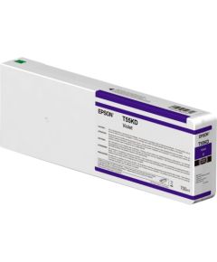 Epson Singlepack T55KD00 UltraChrome HDX/HD, 700 ml Ink Cartrige Violet