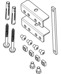 Vogels Other PFA 9126 Bracket kit for PFB 34xx Silver