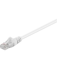 Goobay CAT 5e patch cable, U/UTP White