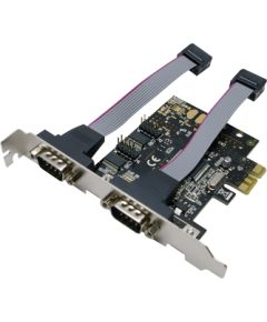 Logilink 2 x serial (COM) PCIe