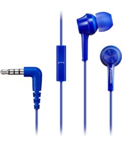 Panasonic Canal type RP-TCM115E-A Wired In-ear Microphone Blue