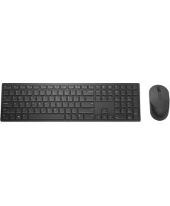 Dell Pro Keyboard and Mouse KM5221W Keyboard and Mouse Set Wireless Batteries included EE Black Wireless connection