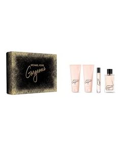 Michael Kors Gorgeous! Gift set EDP 100 ml, body lotion 100 ml, shower gel 100 ml and miniature EDP 10 ml 100ml