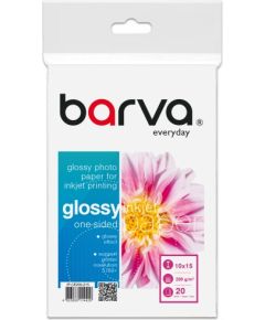 Photo Paper Barva (IP-CE200-215) Everyday Glossy 200 g/m², 10x15 cm, 20 sheets