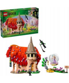 LEGO Wicked 75690 Wizyta Glindy i Elphaby w Munchkinland