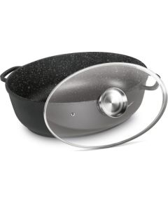 Roaster with glass lid Rock Lamart