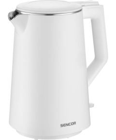 Double wall kettle Sencor, white