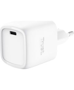 Lādētājs Trust Maxo Ultra-small 30W GaN USB-C White