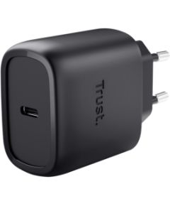 Lādētājs Trust Maxo 45W Black USB-C + 2m USB-C Cable Black