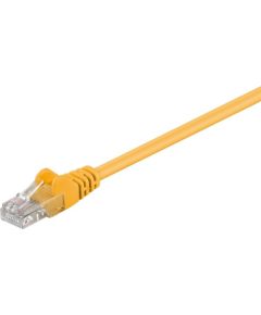 Goobay CAT 5e patch cable, U/UTP 95556 Yellow