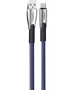ColorWay Cable USB Type-C (Zinc Aalloy) 2.4А, 1m CW-CBUC012-BL