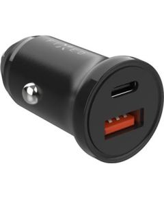 Fixed Car Charger USB-C/USB, 20W FIXCC20N-CU-BK