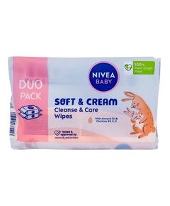 Nivea Baby Soft & Cream Cleanse & Care Wipes 1.0ks