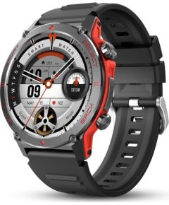 iWear   Z136 Zinc Sport BT Call Smart Watch 1.43'' Amoled Display Heart Rate and Oxygen Monitor Black