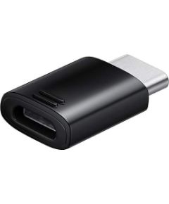 Samsung GH98-41290A Универсальный Адаптер Micro USB к USB Type-C Подключение черный (OEM)