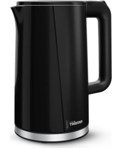Tristar Double Walled Kettle WK-3407 Electric 2200 W 1.7 L Plastic 360° rotational base Black
