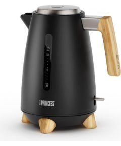 Princess Pure Kettle 236061 Electric 3000 W 1.7 L Stainless steel 360° rotational base Black