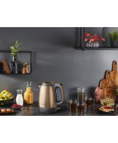 TEFAL Coppertinto Kettle KI280G10 Electric 2400 W 1.7 L Stainless steel 360° rotational base Copper/Black