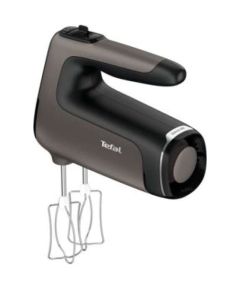 TEFAL HT650E38 PowerMix Silence Hand Mixer 600 W Number of speeds 5 Turbo mode Black/Grey