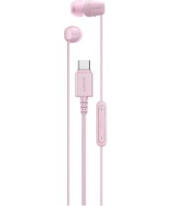 Sony IER‑EX15C USB‑C Wired Earbuds with Mic, Pink Sony