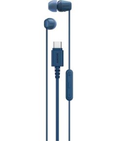 Sony IER‑EX15C USB‑C Wired Earbuds with Mic, Blue Sony