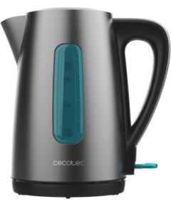 Cecotec Kettle Thermosense 210 Steel Electric 2200 W 1.7 L Stainless steel 360° rotational base Black/Stainless steel