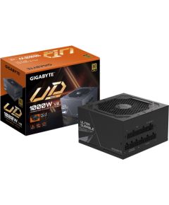 GIGABYTE UD1000GM PG5 V2 Power Supply Unit- PCIe Gen 5.1, 80 PLUS Gold, Fully Modular Design, 120mm Fan, ATX 3.1 compatible, EU Plug