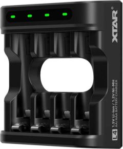 Xtar Battery charger R03 / AAA, R6 / AA Li-ion 1,5V / NiMH - 4 slots