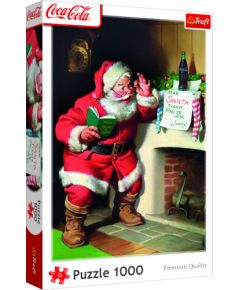 TREFL Puzle Coca-Cola: Santa by the fireplace 1000 gab.