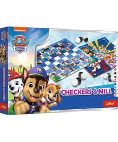 TREFL PAW PATROL Настольная игра Шашки & Мельница