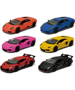 Metāla mašīnas modelis Matte Lamborghini Kinsmart
